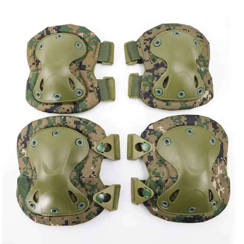 Unisex Camo Tactical KneePad Elbow Pads Knee Protector For Men Women Outdoor Sport Working Hunting Skating Safety Gear Kneecap