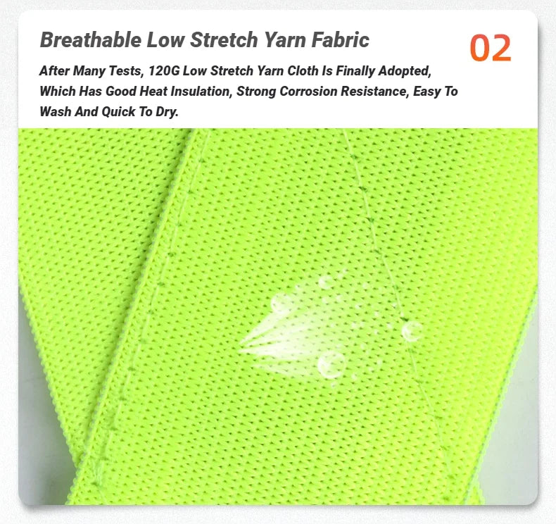High Elasticity Reflective Safety Vests Lightweight Adjustable Elastic Vest Jacket Strips For Traffic Control Running Riding