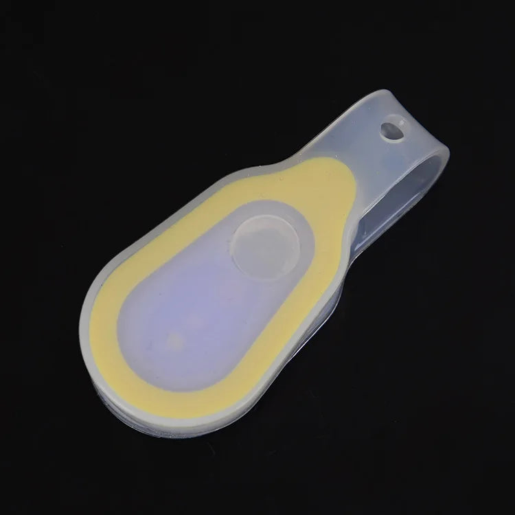 F5 LED Flashlights edc Clip on Night Safely Nursing Night Light Hands Free Strong Magnetic with a Keychain for Running Emergency