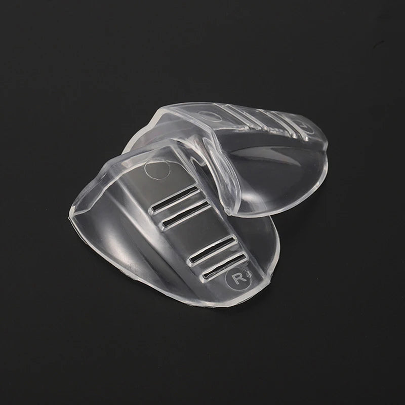2Pcs Eye Flexible Clear Shields Side Safety Goggles Glasses Universal Anti Fog