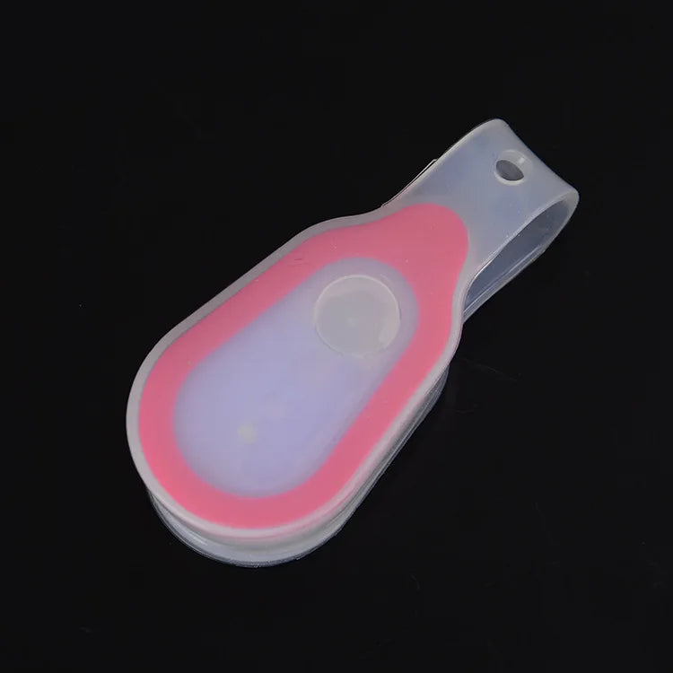 F5 LED Flashlights edc Clip on Night Safely Nursing Night Light Hands Free Strong Magnetic with a Keychain for Running Emergency