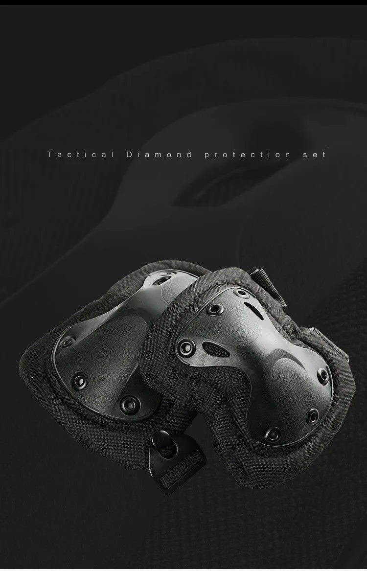 Unisex Camo Tactical KneePad Elbow Pads Knee Protector For Men Women Outdoor Sport Working Hunting Skating Safety Gear Kneecap