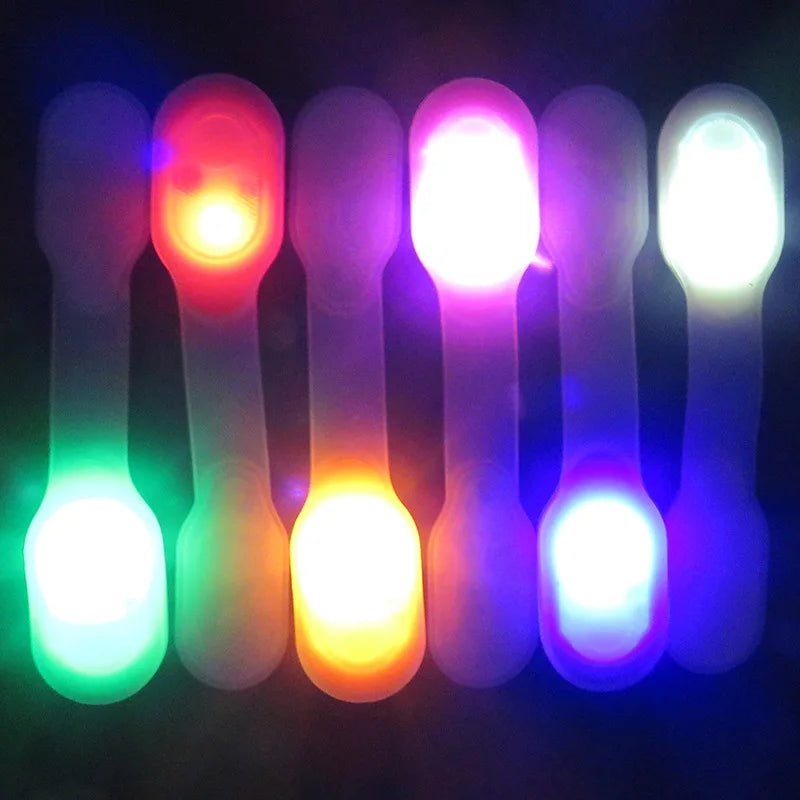 F5 LED Flashlights edc Clip on Night Safely Nursing Night Light Hands Free Strong Magnetic with a Keychain for Running Emergency