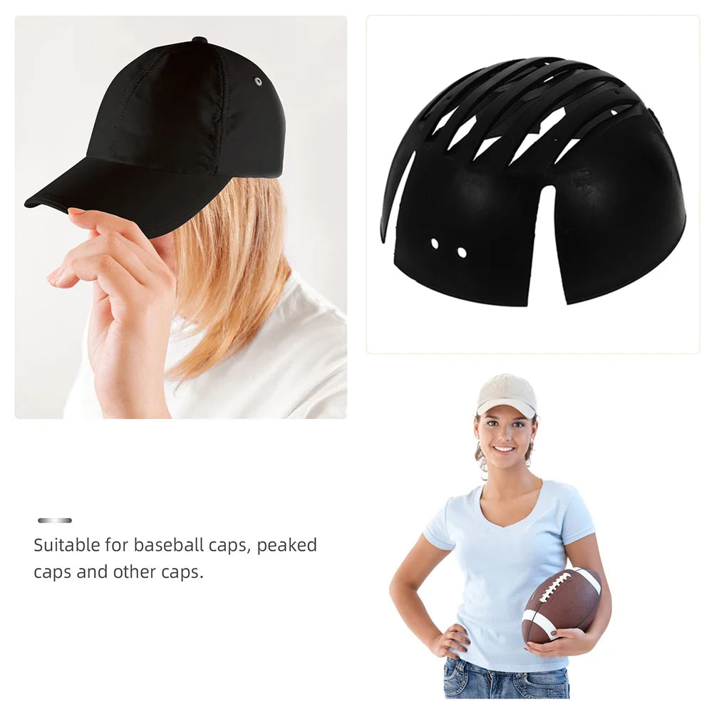 Black Safety Hat Liners Bump Cap Insert Liner Baseball Hat Liners Hard Hat Liners Universal Caps Insert Protective