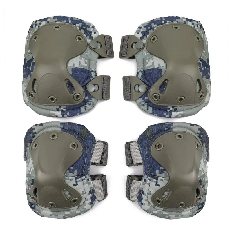 Unisex Camo Tactical KneePad Elbow Pads Knee Protector For Men Women Outdoor Sport Working Hunting Skating Safety Gear Kneecap