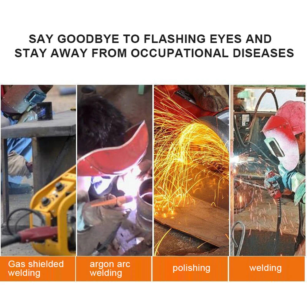 Automatic Blackout Welding Glasses Variable Photoelectric Anti Ultraviolet Infrared Radiation Glare Safety Goggles Protective