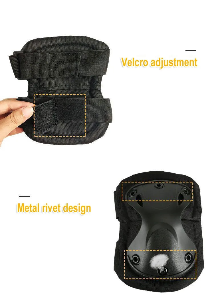 Unisex Camo Tactical KneePad Elbow Pads Knee Protector For Men Women Outdoor Sport Working Hunting Skating Safety Gear Kneecap